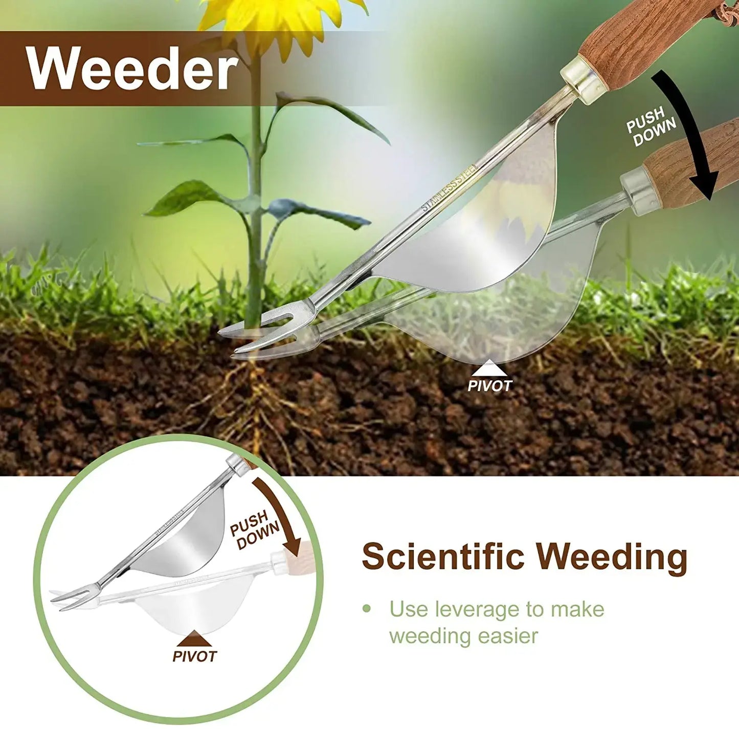Stainless Steel Garden Tools Set