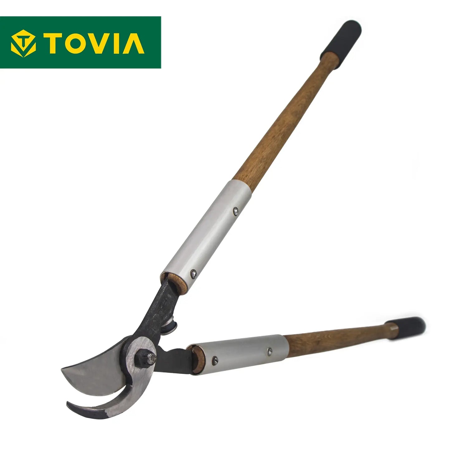 Wood Handle Long Pruner Garden Branch Pruning Shears Loppers Tools Anti-Slip Grip Hand Tools Gardening Fruit Tree Scissors