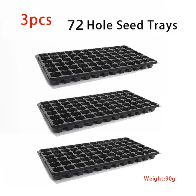 3 Pcs Thickened Seed Trays