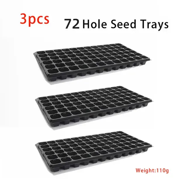 3 Pcs Thickened Seed Trays
