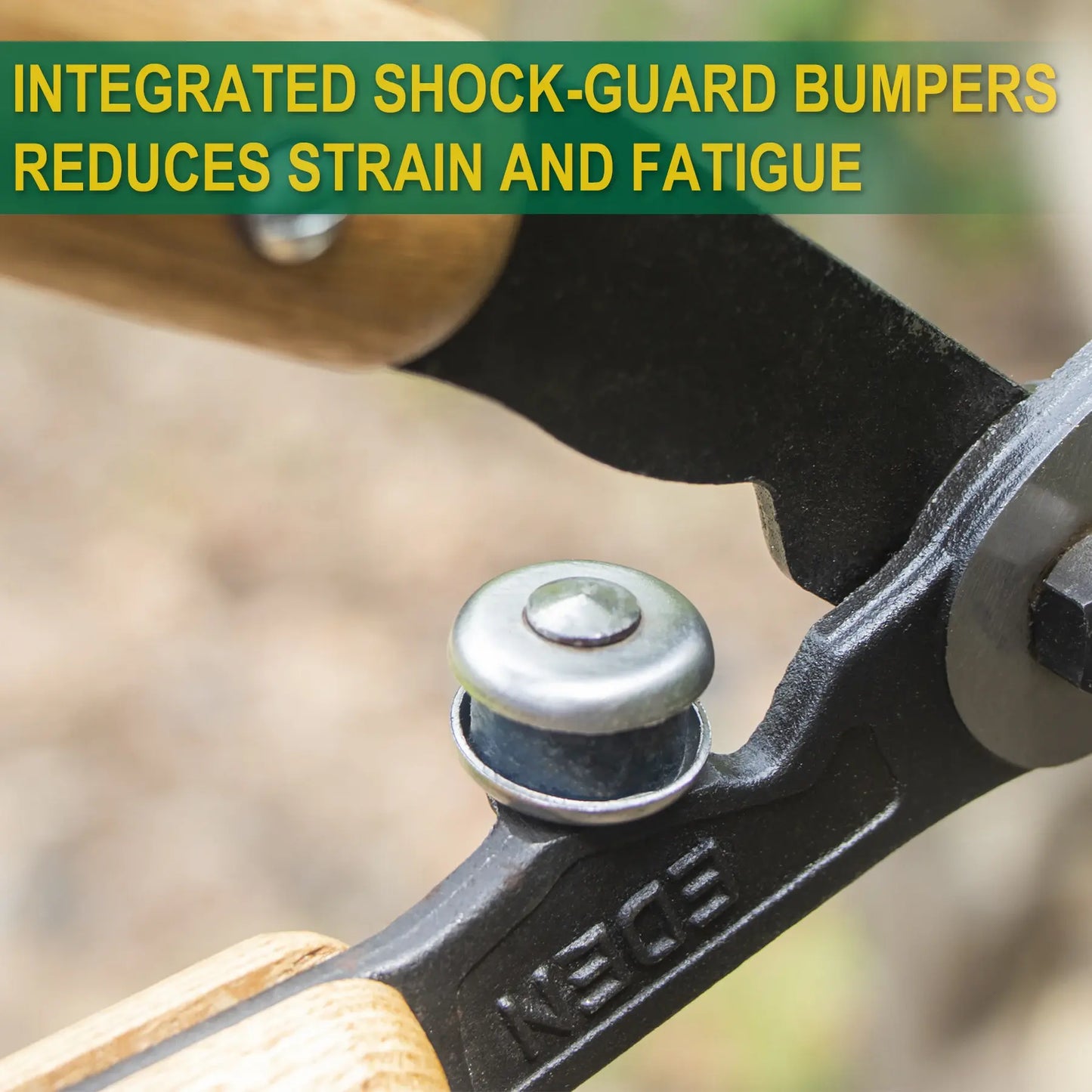 Wood Handle Long Pruner Garden Branch Pruning Shears Loppers Tools Anti-Slip Grip Hand Tools Gardening Fruit Tree Scissors