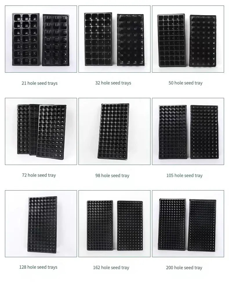 3 Pcs Thickened Seed Trays