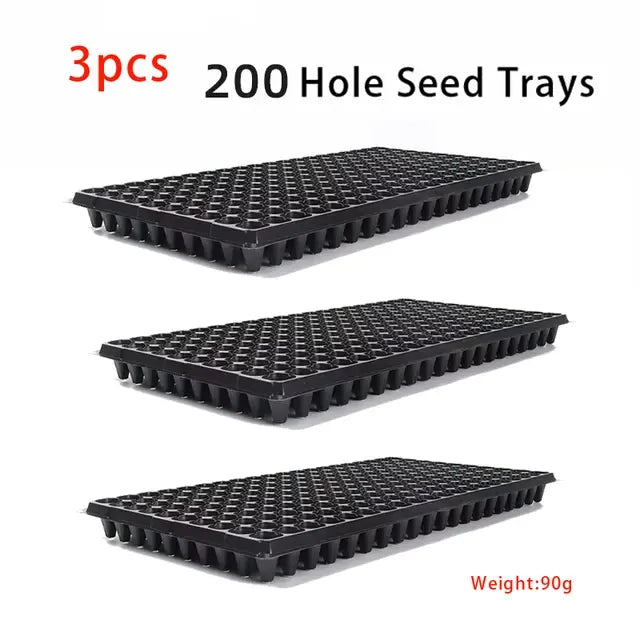 3 Pcs Thickened Seed Trays