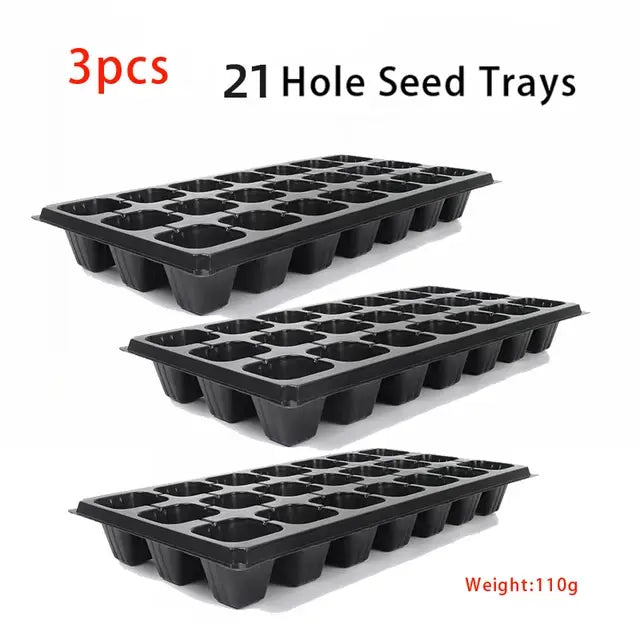 3 Pcs Thickened Seed Trays