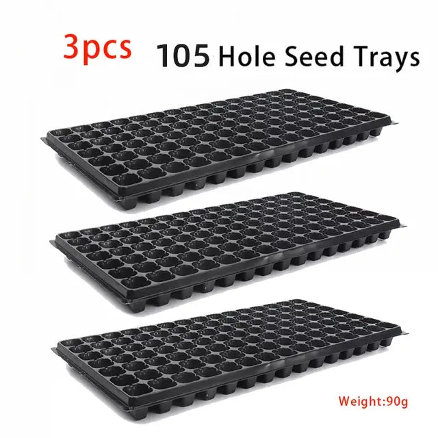 3 Pcs Thickened Seed Trays
